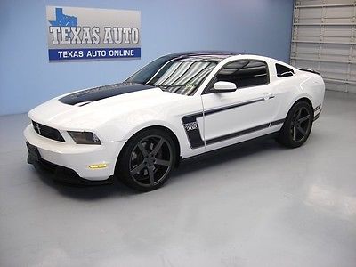 Ford : Mustang BOSS 302 6 SPD WE FINANCE! 2012 FORD MUSTANG BOSS 302 SUPERCHARGED 6 SPEED 2K MI TEXAS AUTO