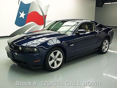 Ford : Mustang 2011   GT PREMIUM 5.0 AUTOMATIC LEATHER 76K 2011 ford mustang gt premium 5.0 automatic leather 76 k 125430 texas direct auto