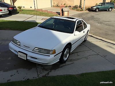 Ford : Thunderbird SuperCoupe 1990 ford thunderbird supercoupe supercharged
