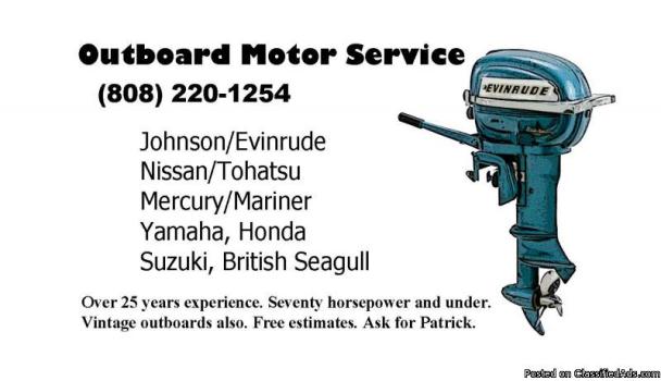 Outboard Motor Service