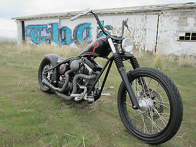 Custom Built Motorcycles : Bobber 2009 custom built chopper bobber