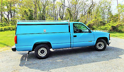Chevrolet : Cheyenne W.T ONE OWNER 1994 CHEVY C1500 CHEYENNE **LOW MILES** RARE CLEAN 8' BED SWISS CAP