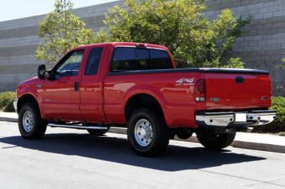 2002 Ford F250 Red