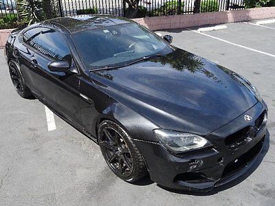 BMW : M6 . 2014 bmw m 6 repairable salvage wrecked damaged fixable project rebuilder save