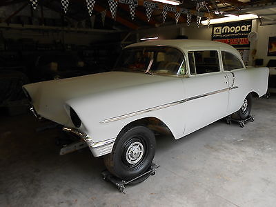 Chevrolet : Bel Air/150/210 150 1956 56 chevy chevrolet 150 2 door sedan survivor barn find rat rod gasser