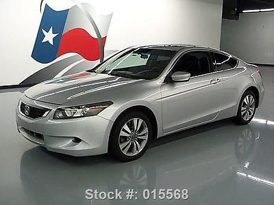 Honda : Accord 2008   EX-L COUPE SUNROOF HTD LEATHER 89K MI 2008 honda accord ex l coupe sunroof htd leather 89 k mi 015568 texas direct