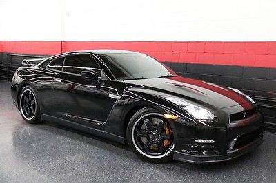 Nissan : GT-R 2dr Coupe 2012 nissan gt r black edition 1 owner navigation back up camera low miles wow