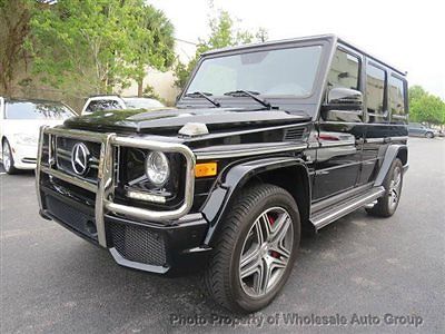 Mercedes-Benz : G-Class 4MATIC 4dr G63 AMG WHOLESALE PRICE !! FACTORY WARRANTY !! CARFAX CERTIFIED !! FULLY LOADED