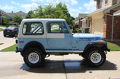 Jeep : CJ CJ7 Renegade 1979 amc jeep cj 7