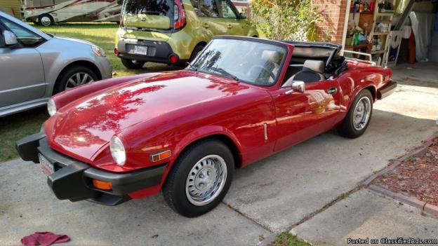 1980 Triumph spitfire