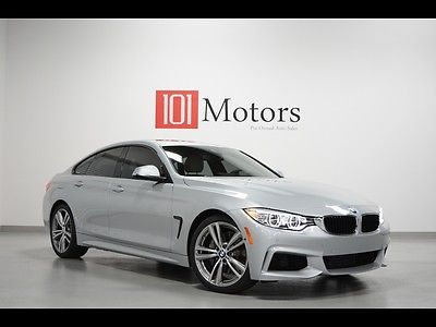 BMW : 4-Series 435i Gran Coupe 435 i gran coupe silver m sport drivers assist premium nav 19 s 63 k msrp