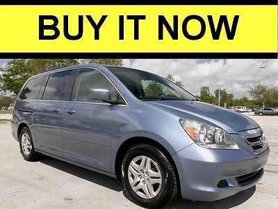 Honda : Odyssey EX-L With Navigation and Rear DVD System 2007 honda odyssey ex l navigation rear dvd backup cam warranty see video
