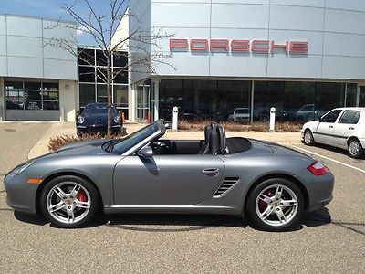 Porsche : Boxster S Convertible 2-Door 2006 porsche boxster s convertible 2 door 3.2 l one owner local vehicle low miles