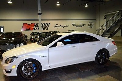 Mercedes-Benz : CLS-Class CLS63 AMG 2014 mercedes cls 63 amg diamond white 108 k msrp awd like new
