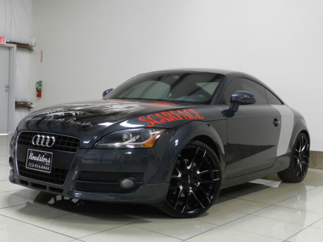 Audi : TT 2dr Cpe AT 2 CUSTOMIZED AUDI TT COUPE ONE OF A KIND SCARFACE PAINTING LOADED NAVI BLACK RIMS