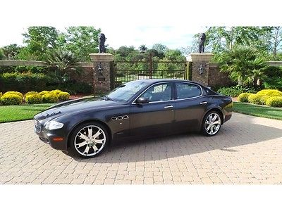 Maserati : Quattroporte Sport GT Automatic 2007 maserati quattroporte sport gt auto trans no accidents well maintained