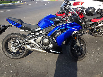 Kawasaki : Ninja Great Starter Bike Like New, Blue Ninja 650 with ABS
