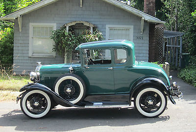 Ford : Model A Deluxe Coupe 1931 model a ford deluxe coupe original condition