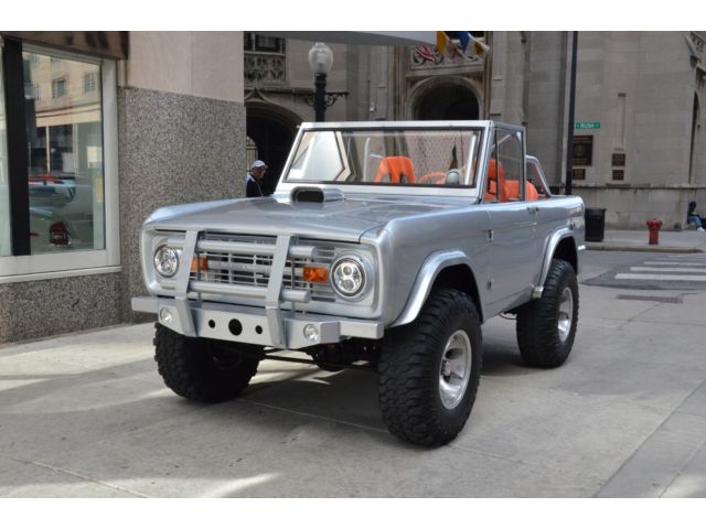 Ford : Bronco Bronco 1971 ford bronco v 8 customized and restored great summer cruiser