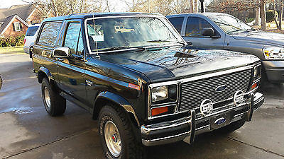 Ford : Bronco 2 Door 1985 ford bronco 4 wheel drive automatic mint condition clear title stock nice
