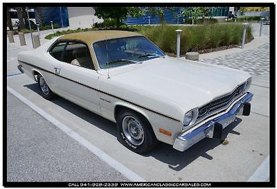 Plymouth : Duster Gold Duster 74 gold duster v 8 auto a c power steering nice clean original body in fl