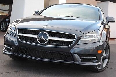 Mercedes-Benz : CLS-Class Base Sedan 4-Door 2012 mercedes cls 550 sport premium pkg loaded gray white leather clean in out