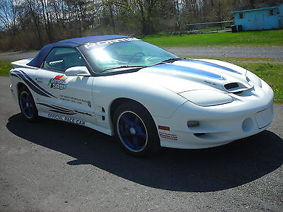Pontiac : Trans Am PACE CAR CONVERTIBLE 1999 daytona 500 rare pace car convertible 4 of 25 great american race feb 14 th