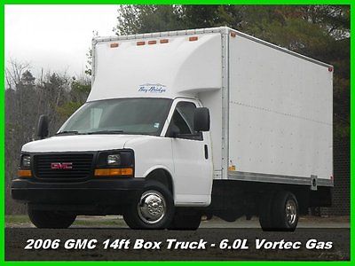 GMC : Savana Box Truck 2006 gmc savana cutaway work van truck drw 6.0 l vortec gas used commercial chevy