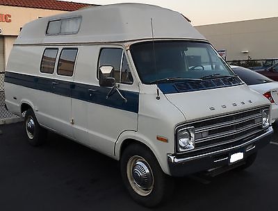 VERY NICE 1976 DODGE EXTRA LONG HIGH TOP CAMPER VAN 360. USE YOUR TAX REFUND !