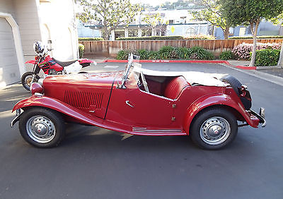 MG : T-Series None 1952 mg td convertible roadster