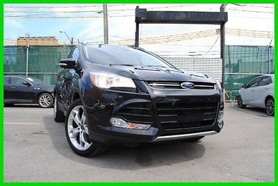 Ford : Escape Titanium AWD 4WD 400a 2.0 Ecoboost NAVIGATION Repairable Rebuildable Salvage Wrecked Runs Drives EZ Project Needs Fix Low Mile