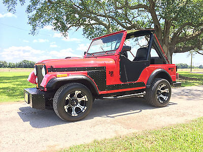 Jeep : Other 2 DOOR WITH REAR SEAT AND LEATHER 1979 cj 5 25 th anniversary jeep