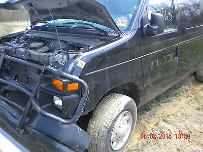 Ford : E-Series Van EXTENDED CARGO VAN 2013 e 350 extended cargo van salvage repairable rebuildable