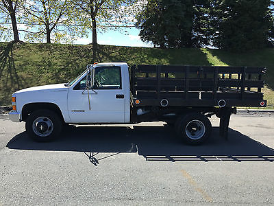 Chevrolet : Silverado 3500 1999 chevrolet c 3500 cab chassis stake body landscape truck