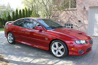 Pontiac : GTO Uplevel 2006 spice red pontiac gto with very low mileage