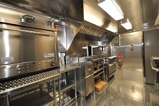 Concession Nation NEW Custom FOOD Trailer Pizza Oven 8X20Magnum Deep Fryers