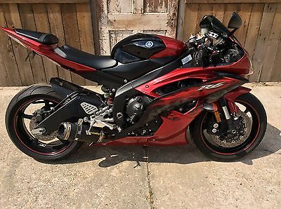 Yamaha : YZF-R Yamaha YZF-R6 2011 Red Raven Edition Two Brothers FULL Exhaust Power Commander