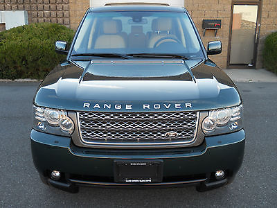 Land Rover : Range Rover 1 OWNER - RARE COLOR COMBINATION - 2010 land rover range rover hse non supercharged sc sport