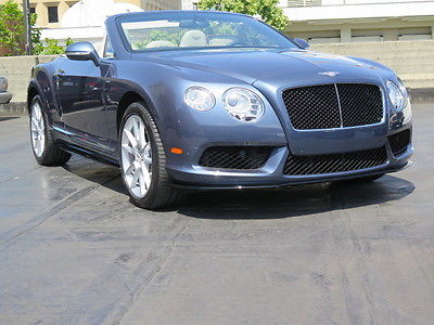 Bentley : Continental GT C V8 S in Meteor, with only 3,871 miles! 2014 bentley continental gtc v 8 s meteor low miles