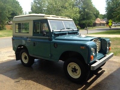 Land Rover : Other 88 Wheelbase Land Rover Series III 1973 88 2.25L Petrol
