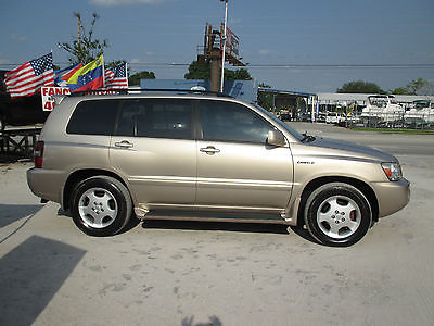 Toyota : Highlander LIMITED 2004 toyota highlander limited with third row 8999 cash