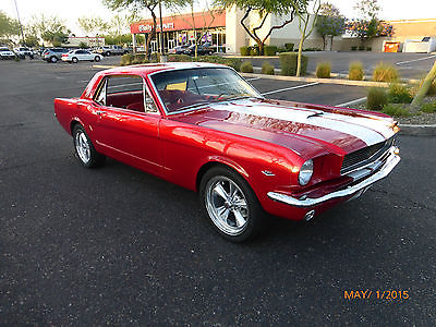 Ford : Mustang pony interior  GT350 stripes 1966 mustang coupe newly restored
