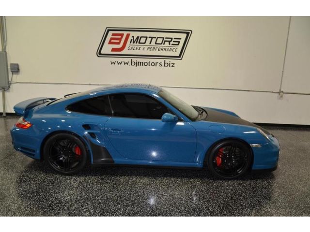 Porsche : 911 2dr Cpe Turb 2007 porsche 911 turbo oslo blue paint to sample low miles nicely modified