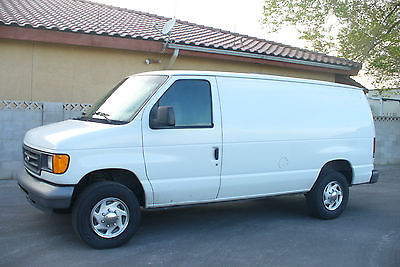 Ford : E-Series Van E-350 2005 ford e 350 econoline super duty 6.0 powerstroke turbo diesel cargo van