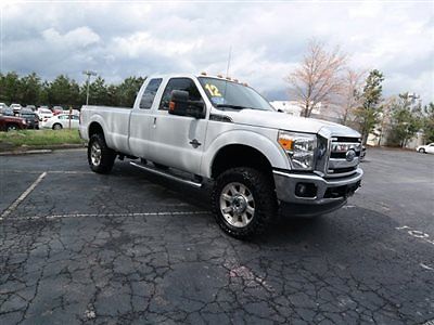 Ford : F-250 SUPERCAB 4X4 SUPERCAB 4X4 Low Miles Automatic Diesel 6.7L 8 Cyl  WHITE
