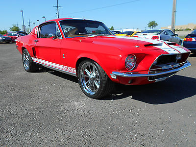 Shelby Leather 1968 shelby gt 500 coupe world class protouring new from the groung up