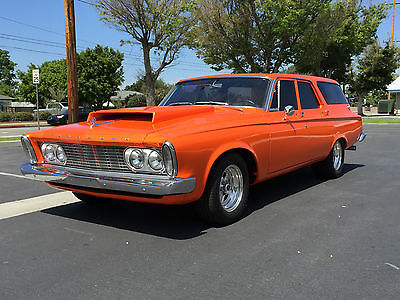 Plymouth : Other Wagon 1963 plymouth savoy wagon with a 426 max wedge