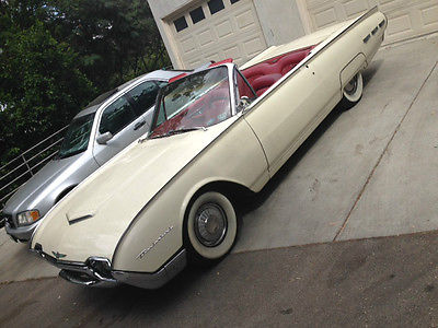 Ford : Thunderbird 2 door convertible well maintained classic with new white wall tires, brake system, &alternator etc