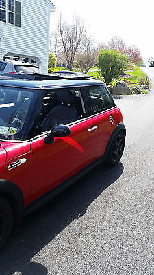 Mini : Cooper S s cooper s low miles excellent condition. red and black manual transmission