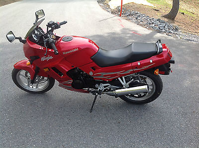 Kawasaki : Ninja 2007 kawasaki ninja 250 ex red low miles sport bike